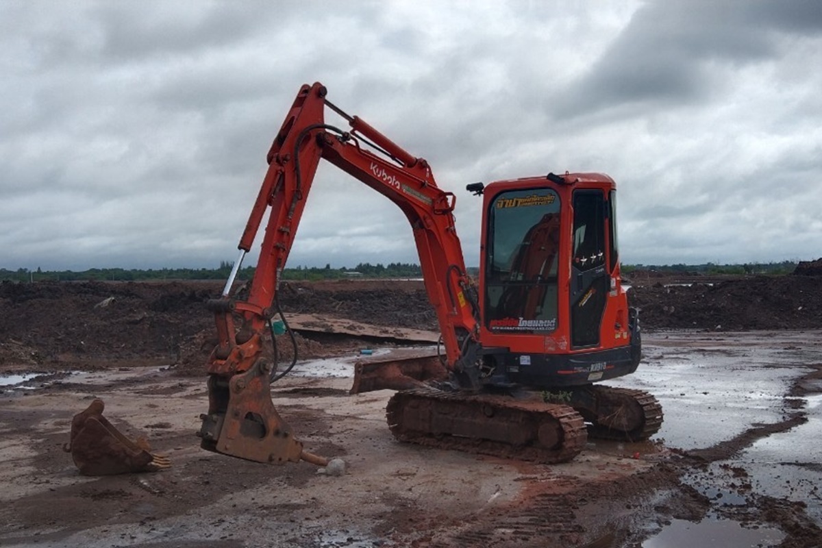 รถแม็คโครให้เช่าหนองคาย รถแบคโฮรับจ้างหนองคาย รถขุดเล็กหนองคาย Excavators and Backhoe for rent Nong Khai.